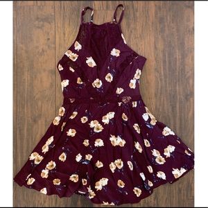 Kendall and Kylie Halter Neckline Dress